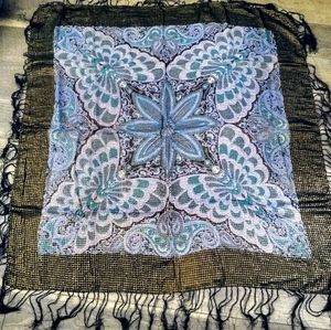 Vintage 1970's shawl